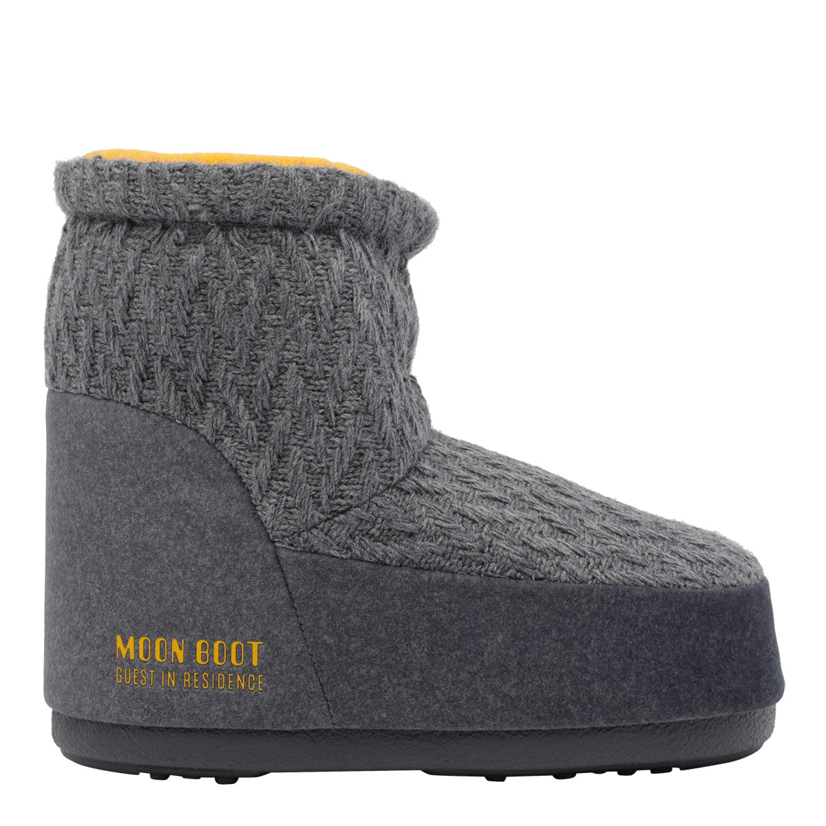 MOON BOOT X GUEST IN RESIDENCE Grey Fabric/rubber Sole