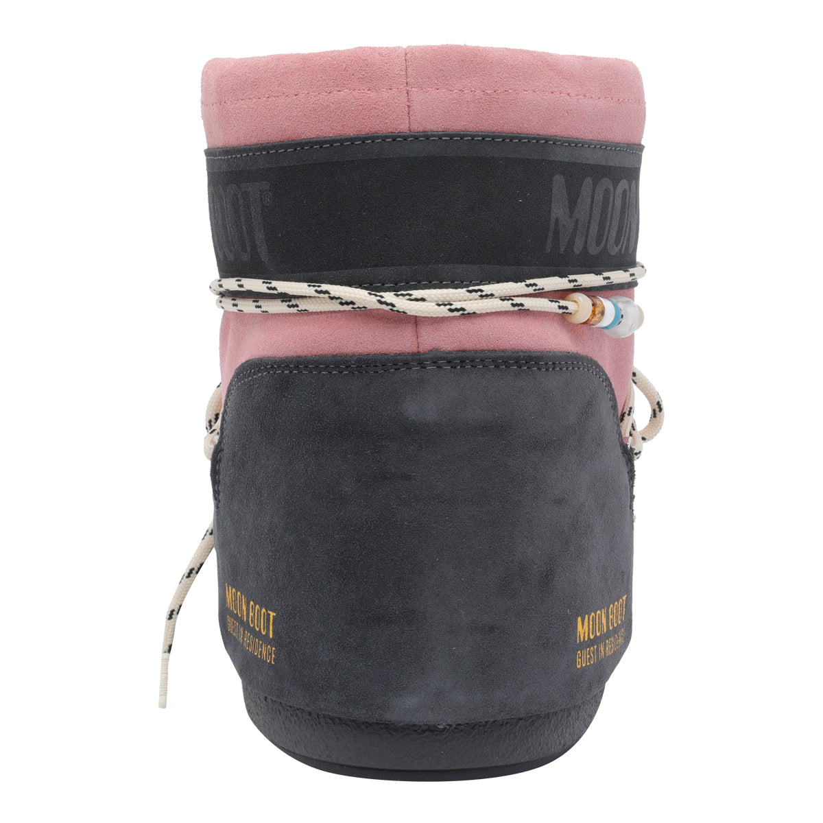 MOON BOOT X GUEST IN RESIDENCE Grey Suede Leather/rubber Sole
