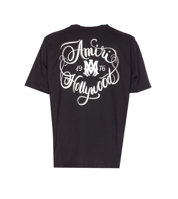 Amiri T-Shirts And Polos Black Cotton