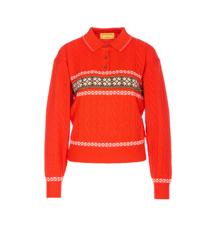 GUEST IN RESIDENCE Sweaters Red Wool