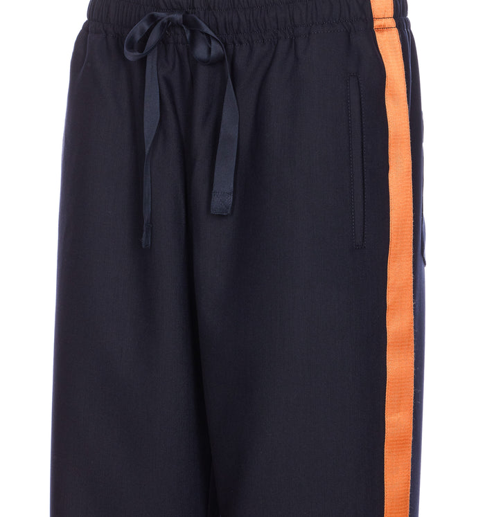 Zadig & Voltaire Trousers Blue Polyester