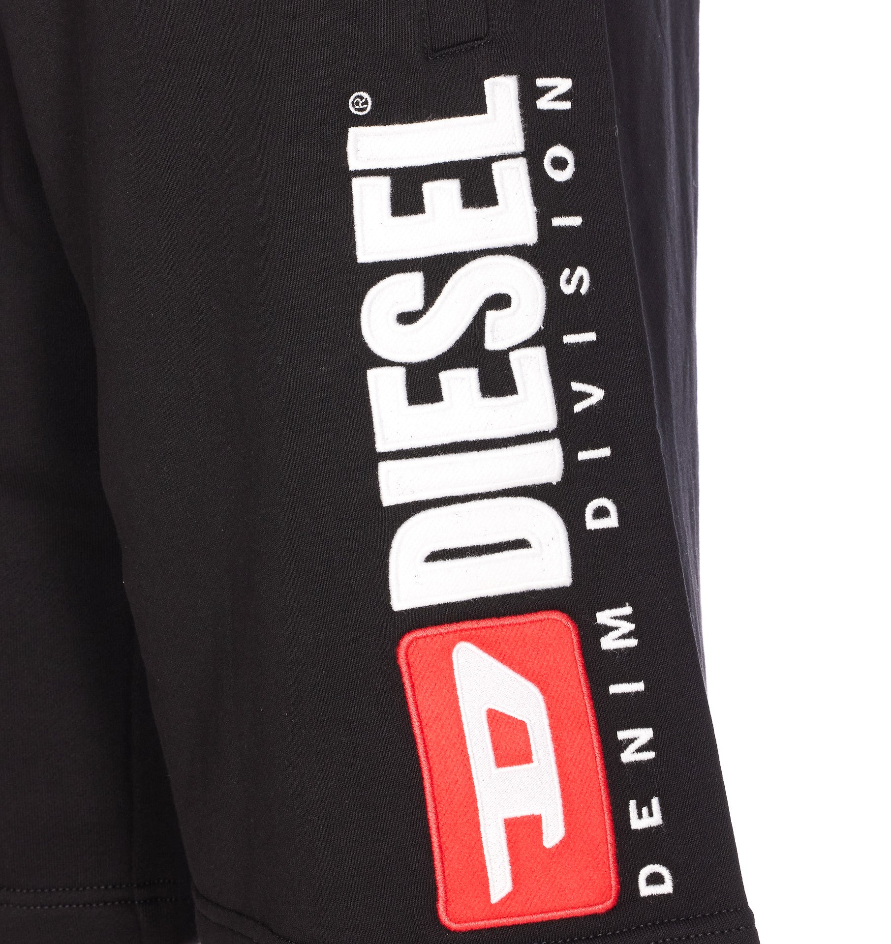 Diesel Shorts Black Cotton