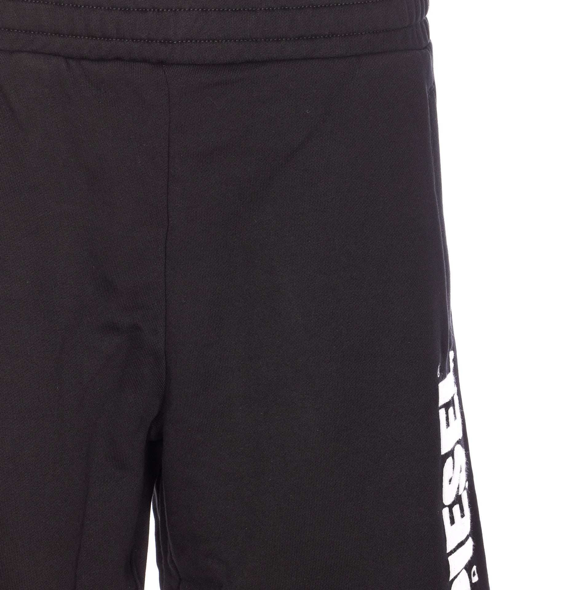 Diesel Shorts Black Cotton