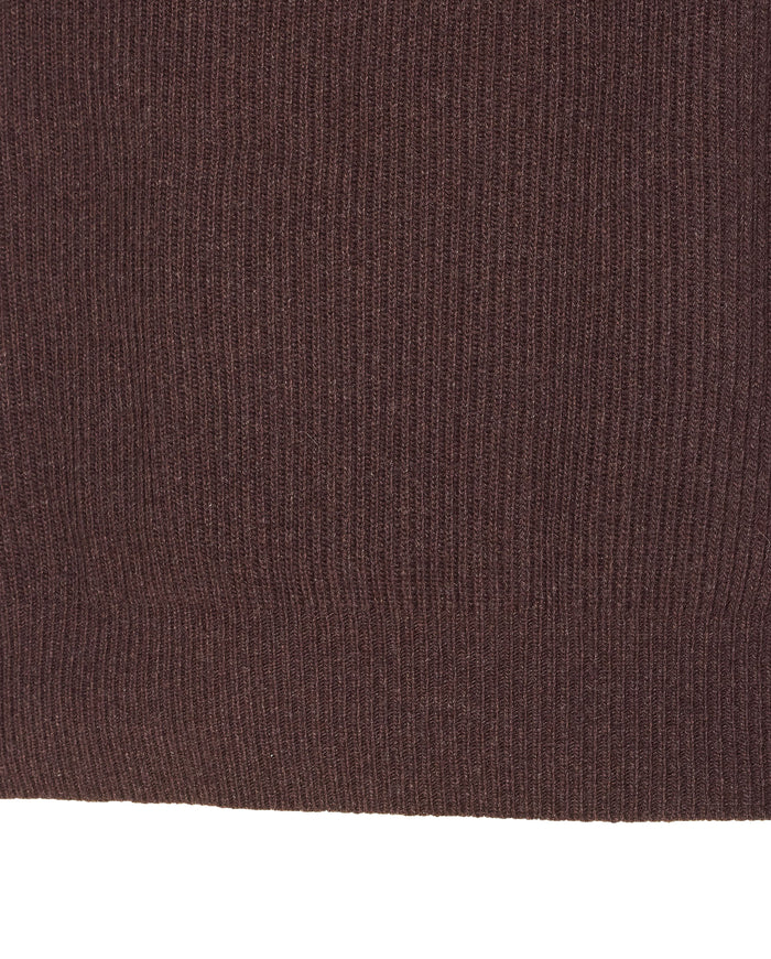 Auralee Sweaters Brown Wool