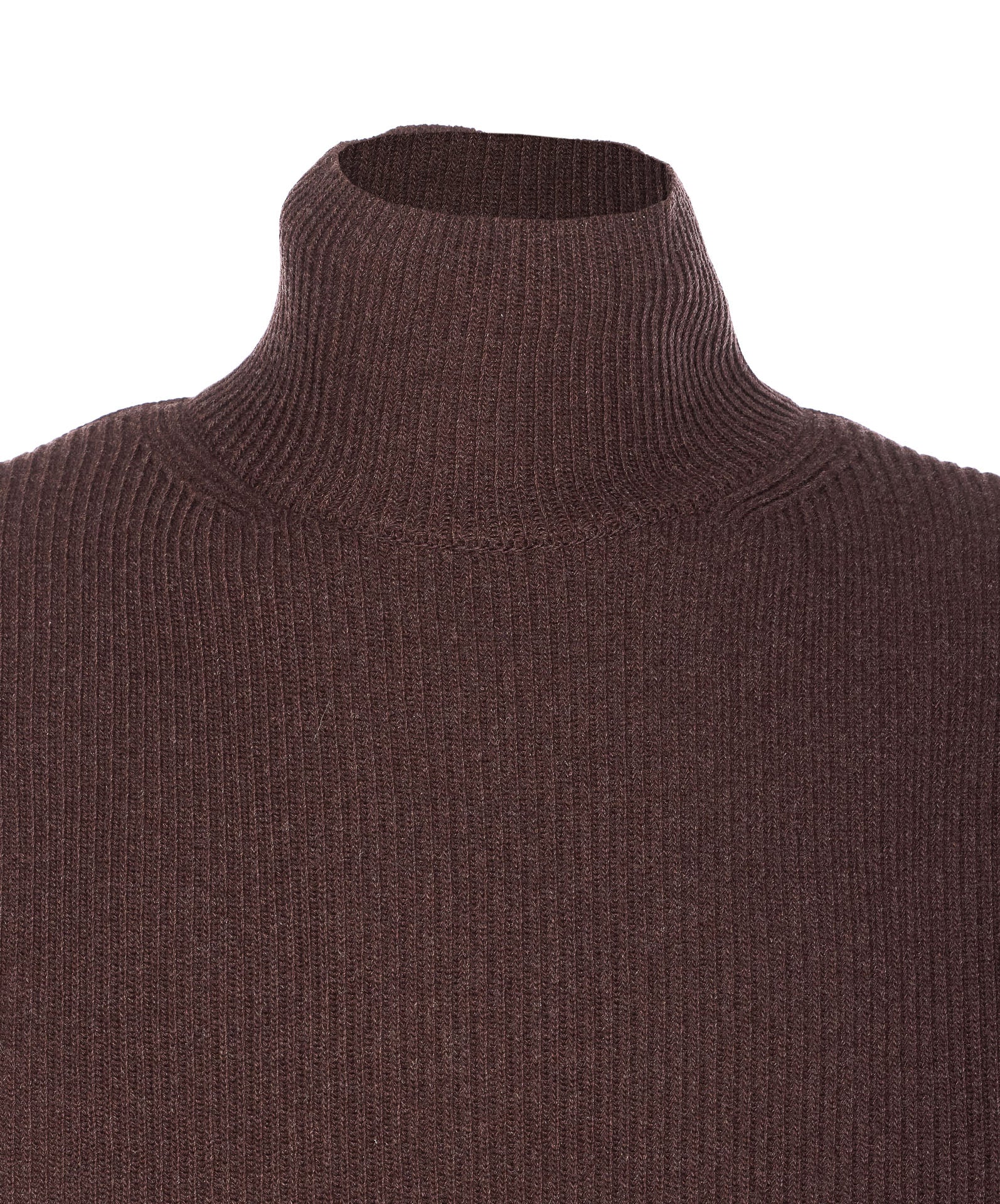 Auralee Sweaters Brown Wool