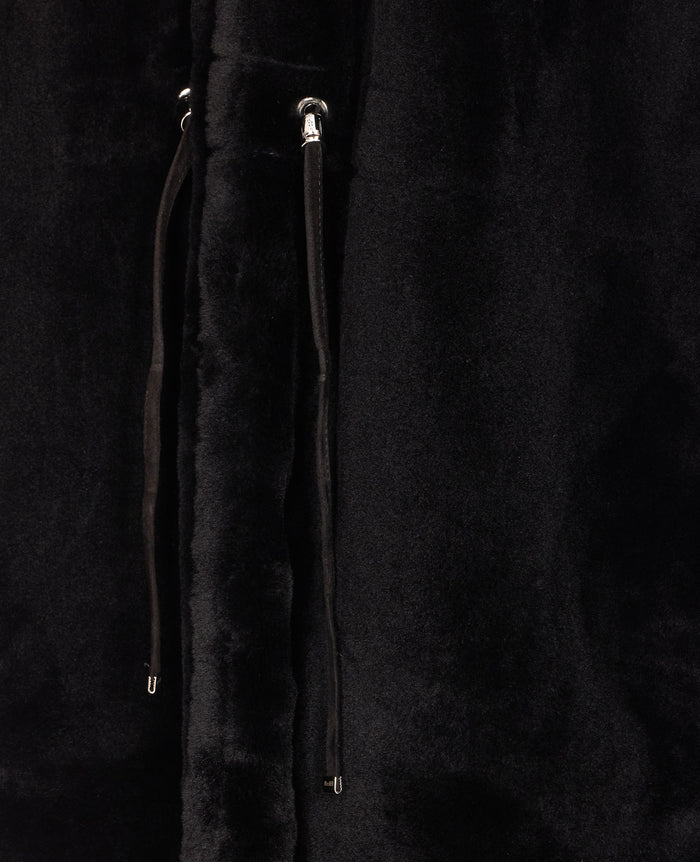 Moorer Coats Black Ovis