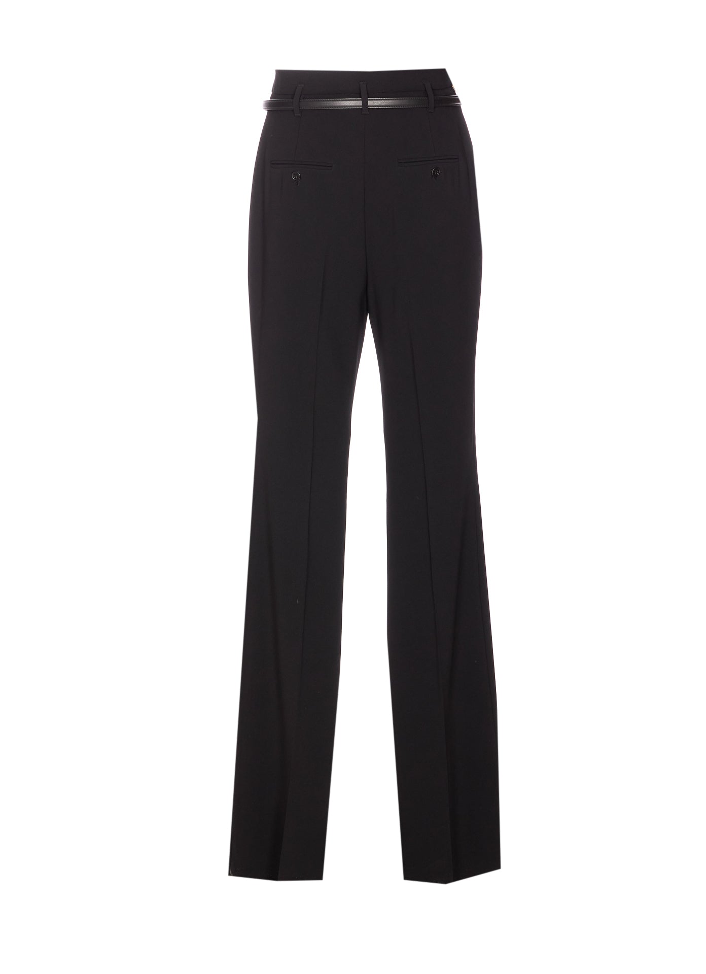 Max Mara Studio Trousers Black Tricetate