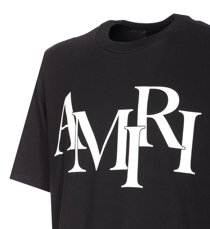 Amiri T-Shirts And Polos Black Cotton