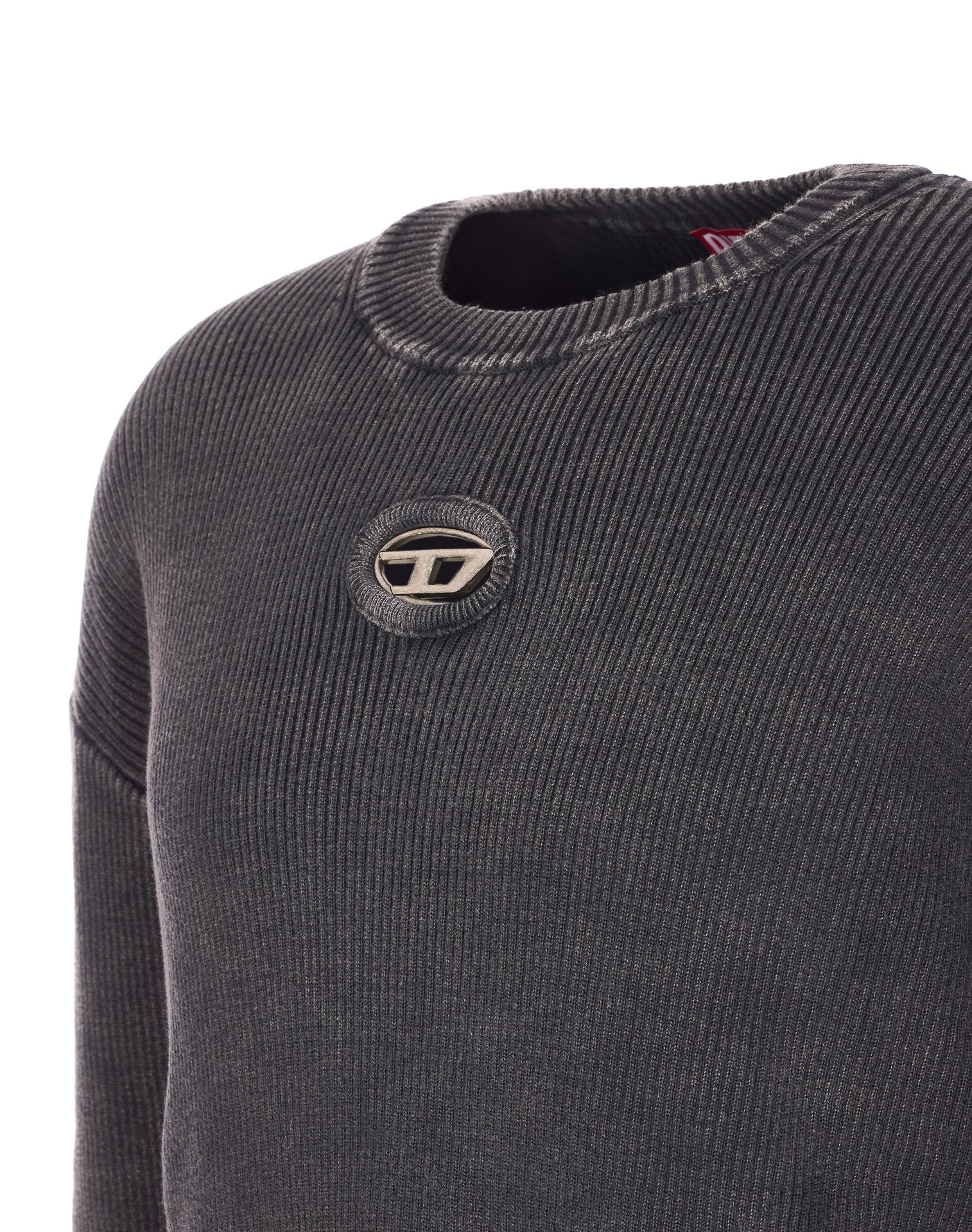 Diesel Sweaters Grey Cotton