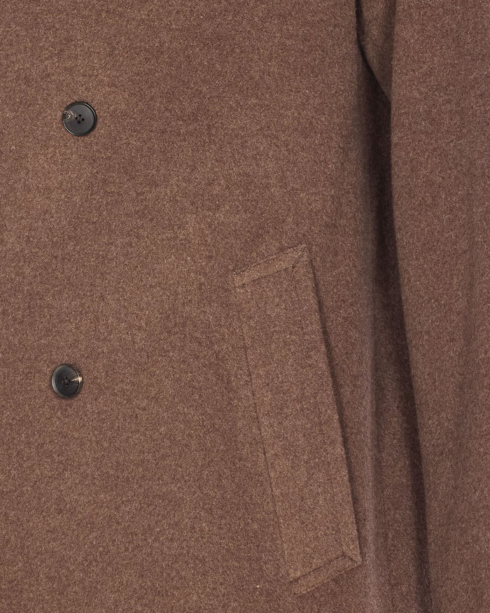 Auralee Coats Brown Wool