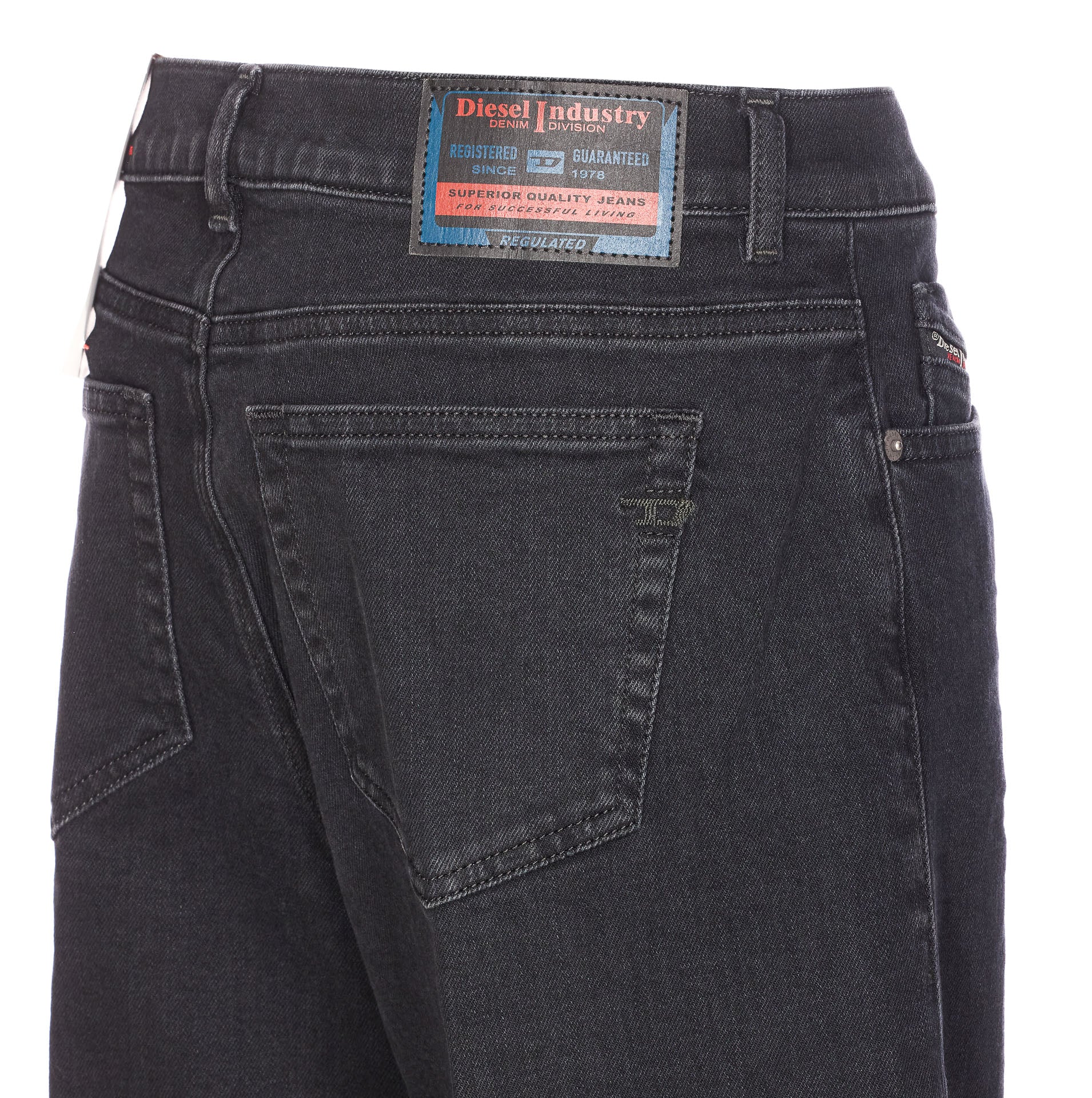 Diesel Jeans Black Cotton