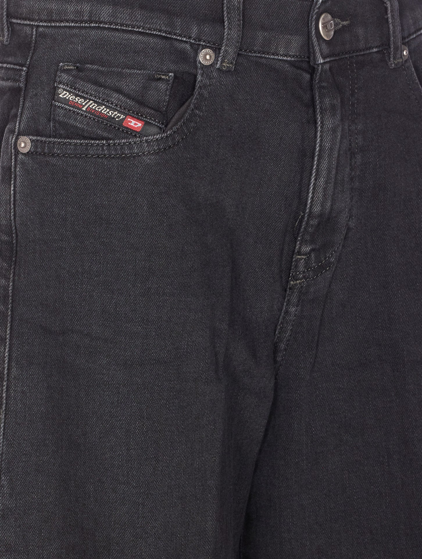 Diesel Jeans Black Cotton