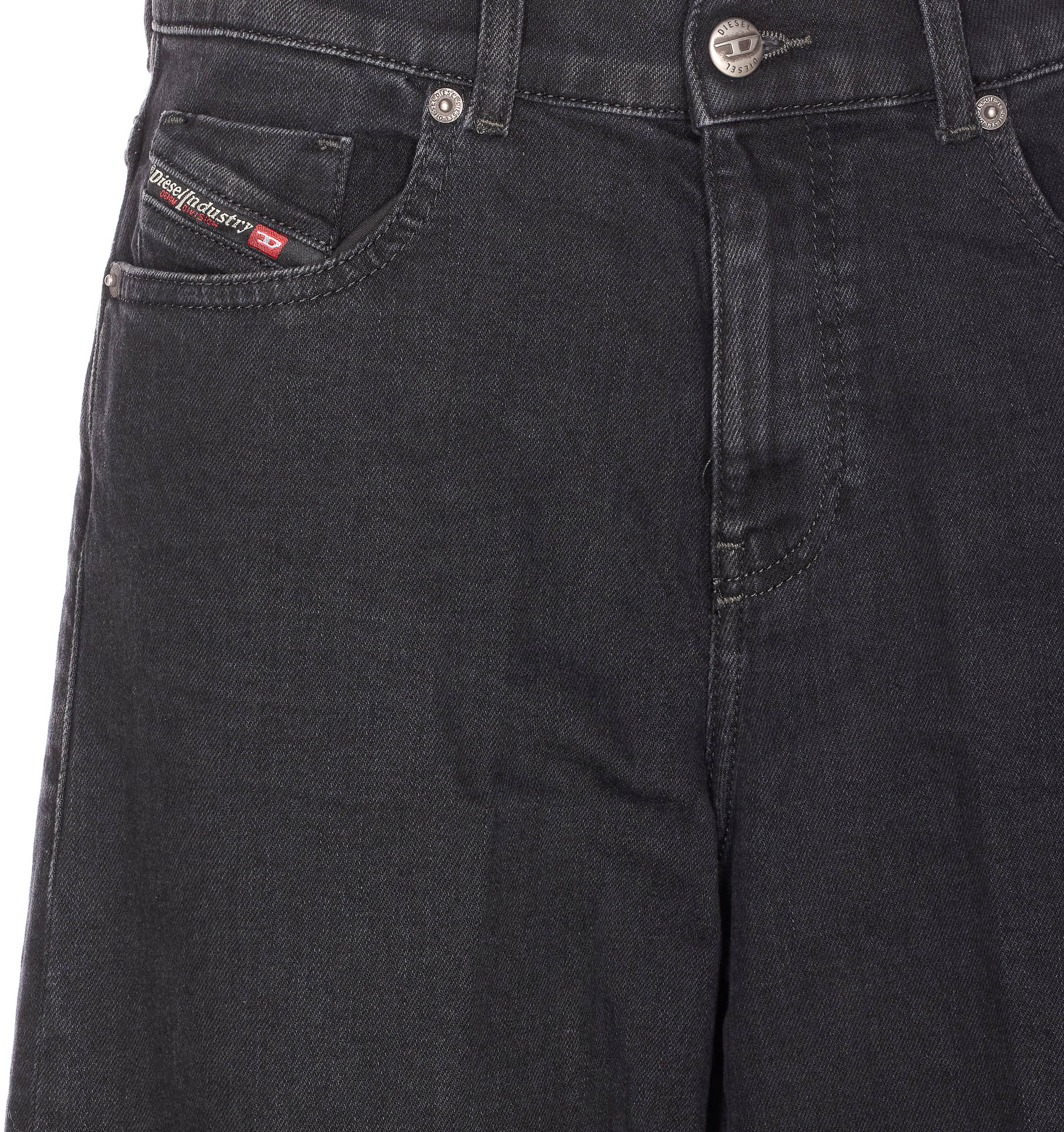 Diesel Jeans Black Cotton