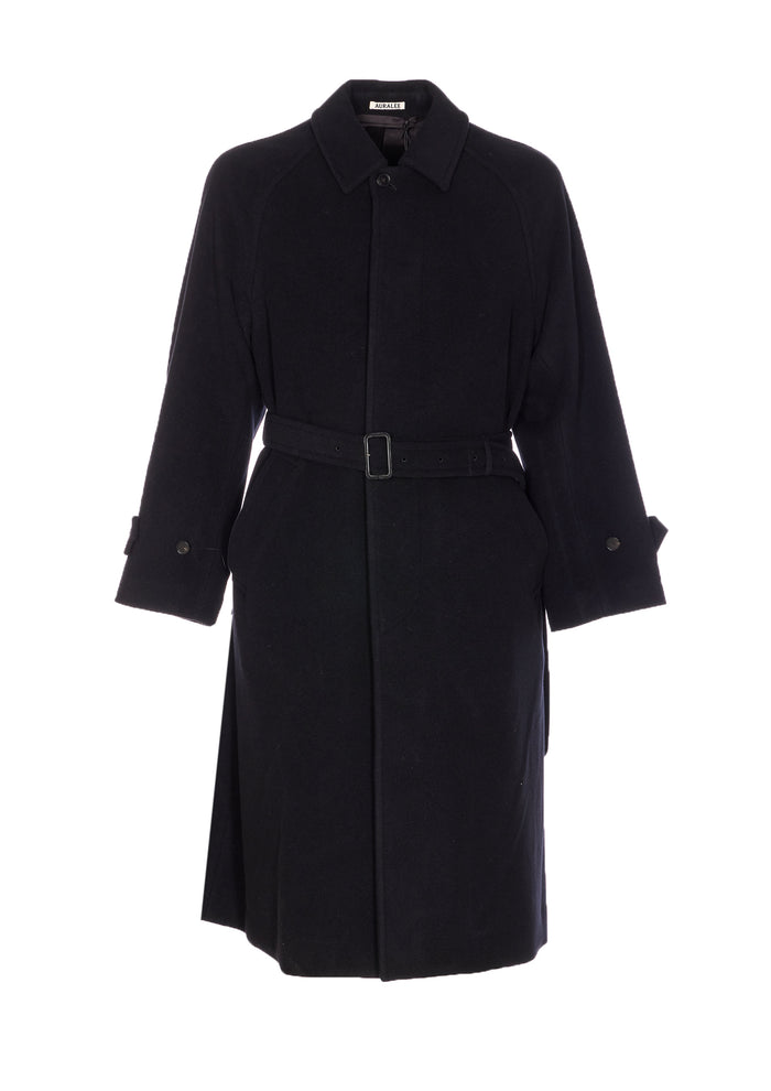 Auralee Coats Black Wool