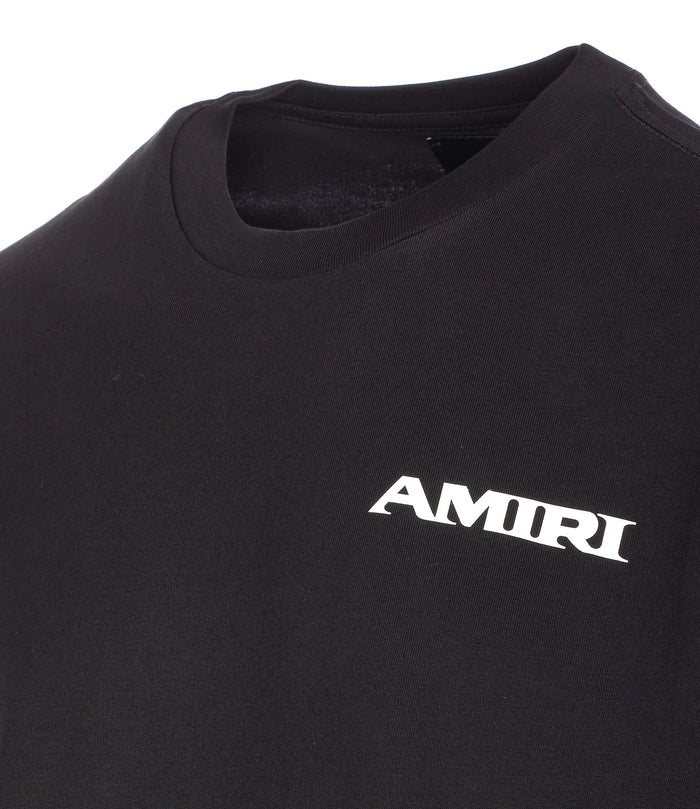 Amiri T-shirts and Polos Black Cotton