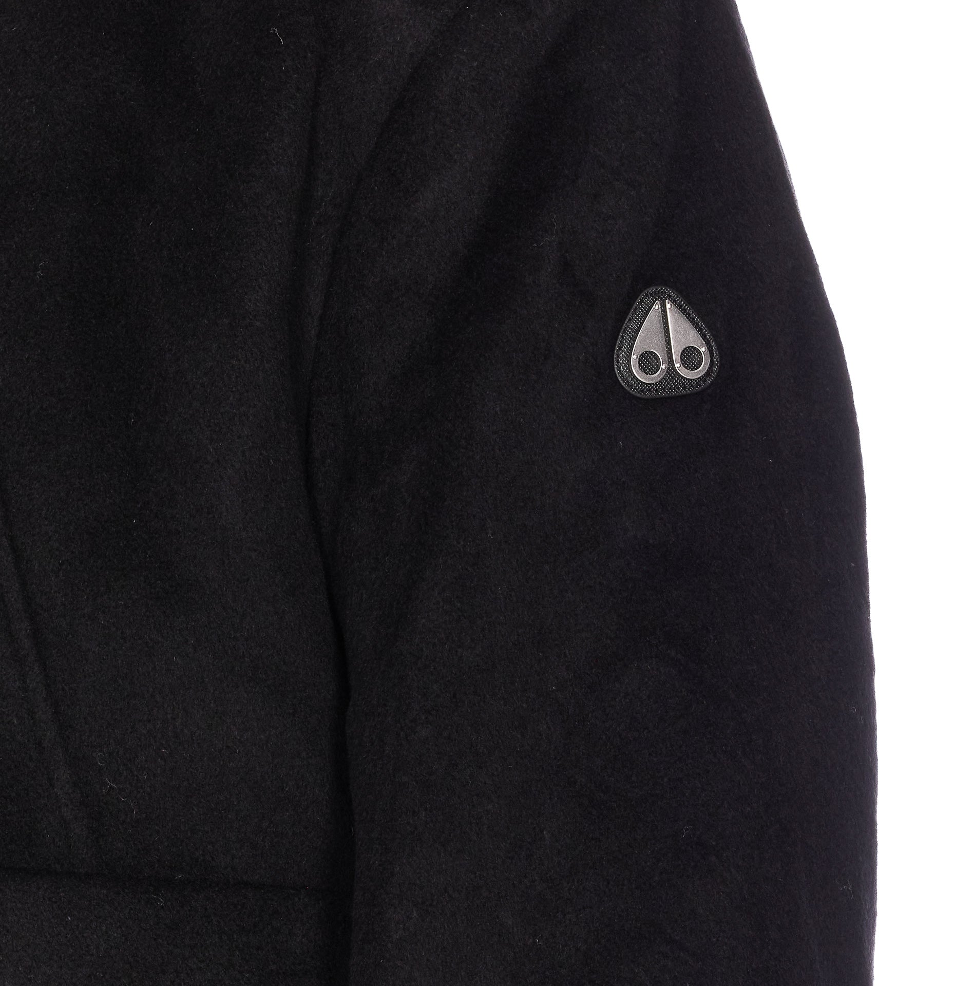 Moose Knuckles Jackets Black Wool