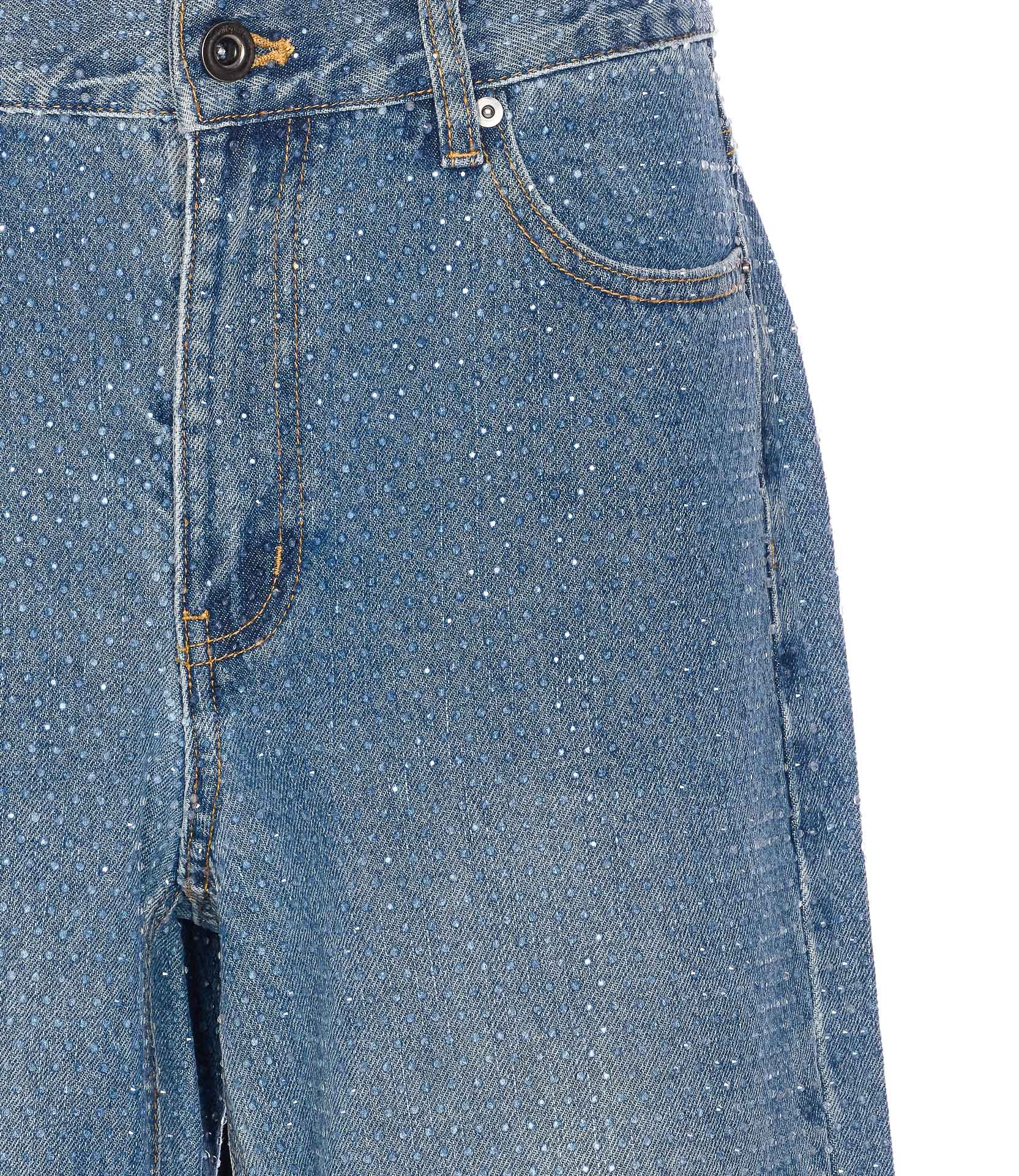 SELF PORTRAIT Jeans Blue Cotton