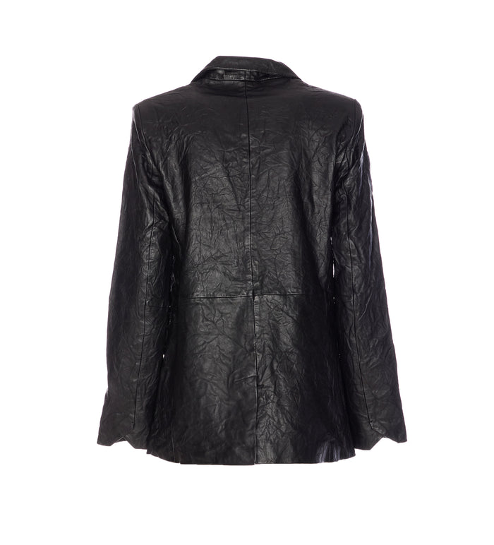 Zadig & Voltaire Jackets Black Lamb Leather