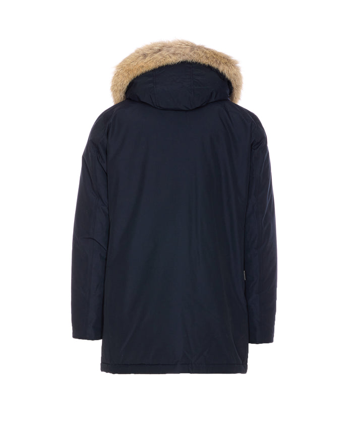 Woolrich Coats Blue Cotton