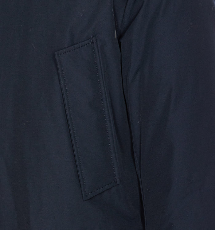 Woolrich Coats Blue Cotton