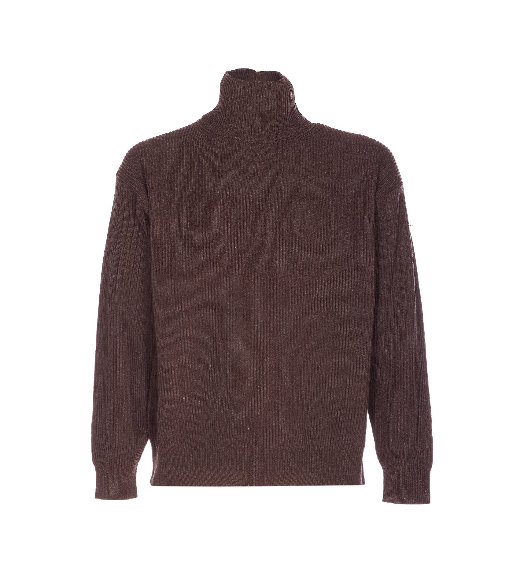 Auralee Sweaters Brown Wool