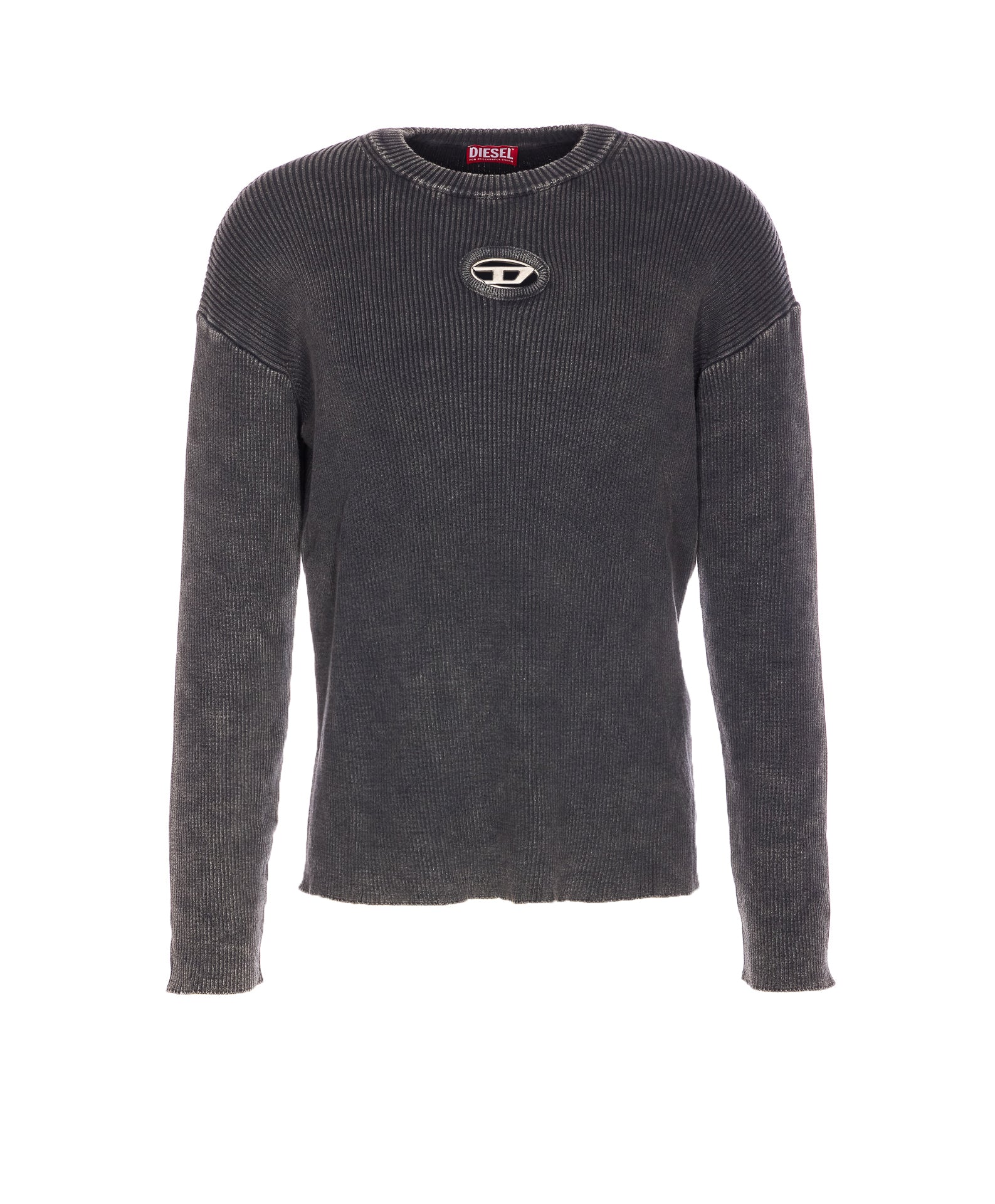Diesel Sweaters Grey Cotton