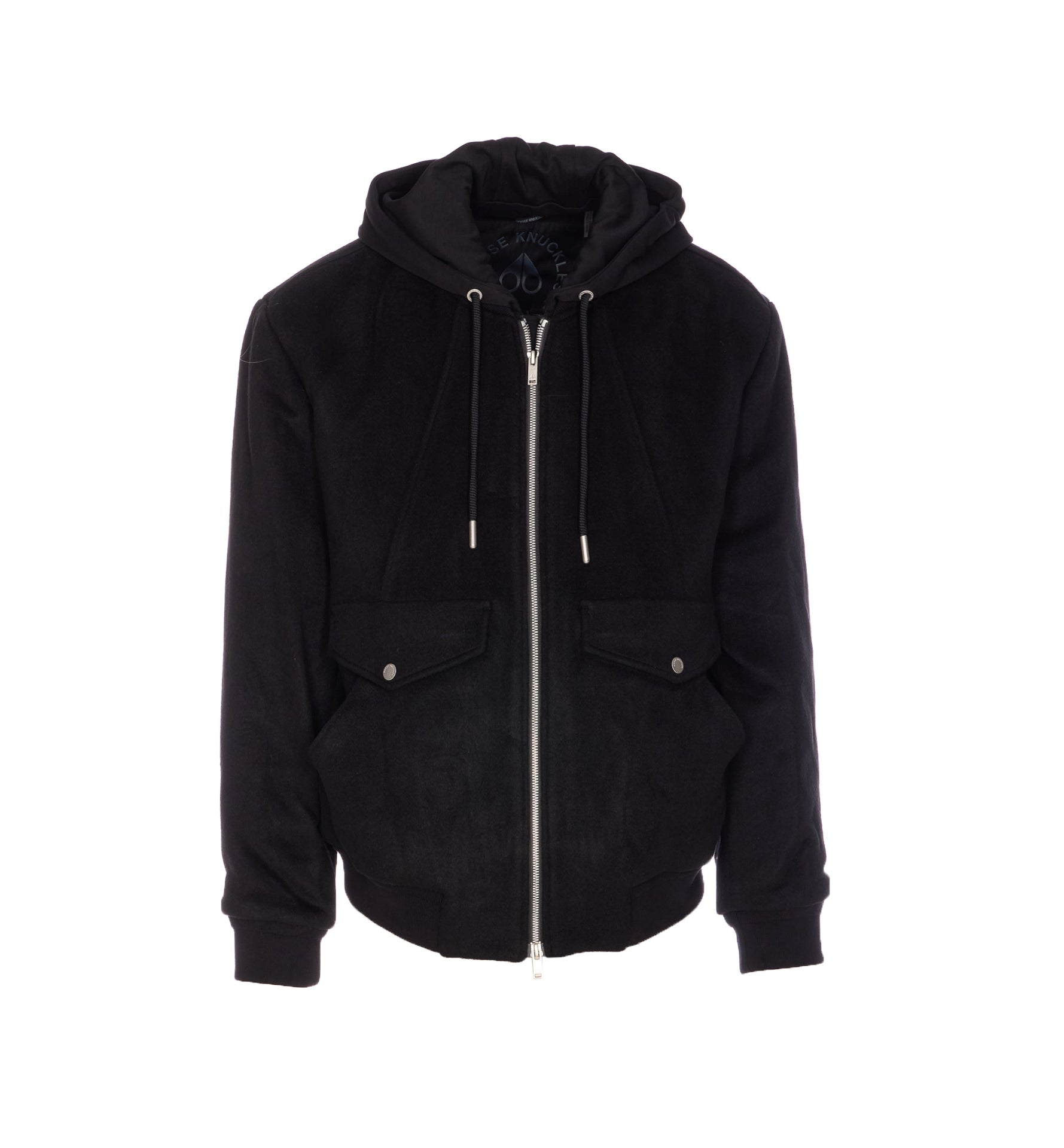 Moose Knuckles Jackets Black Wool