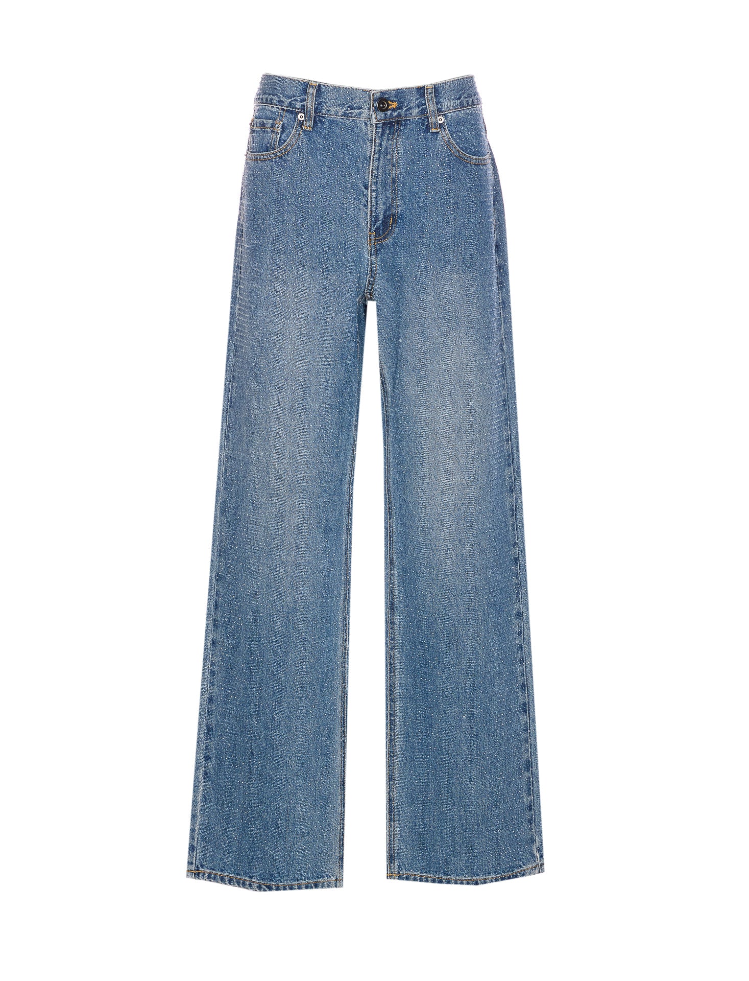 SELF PORTRAIT Jeans Blue Cotton