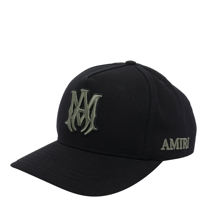 Amiri Hats Black Cotton