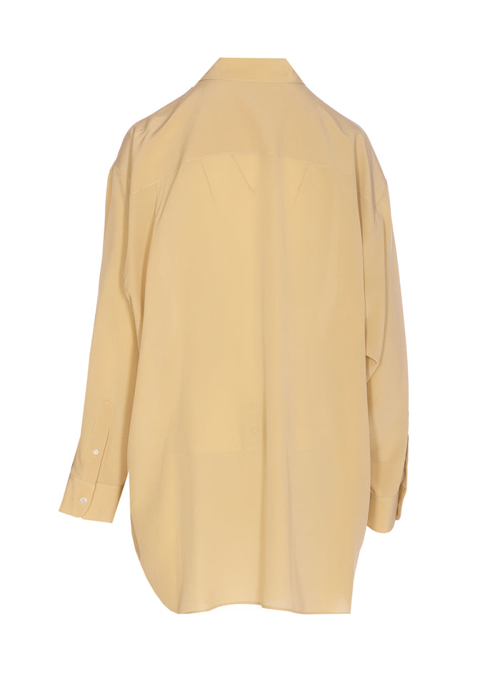 The Row Shirts Beige Silk