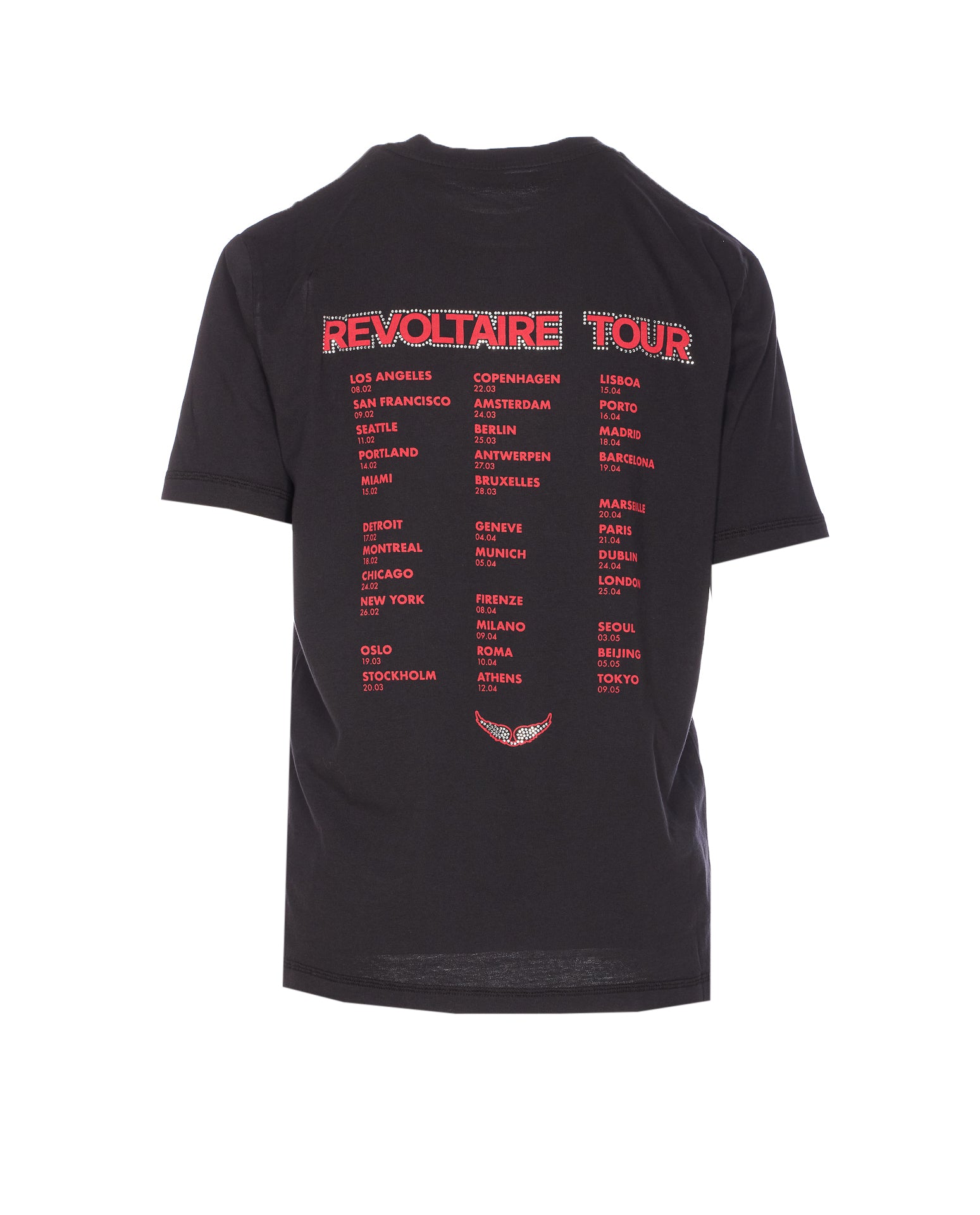 Zadig & Voltaire T-shirts and Polos Black Cotton