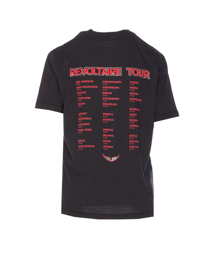 Zadig & Voltaire T-shirts and Polos Black Cotton