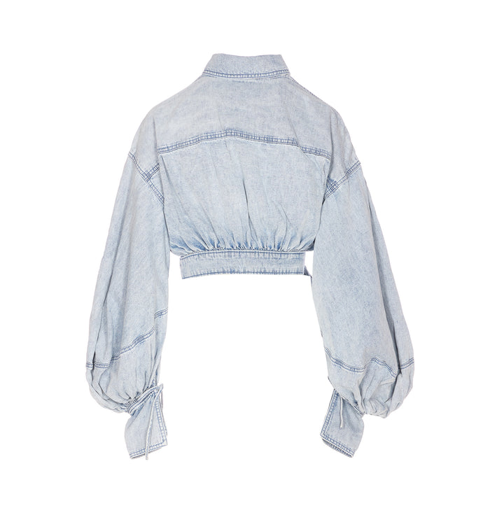 Zimmermann Top Blue Cotton