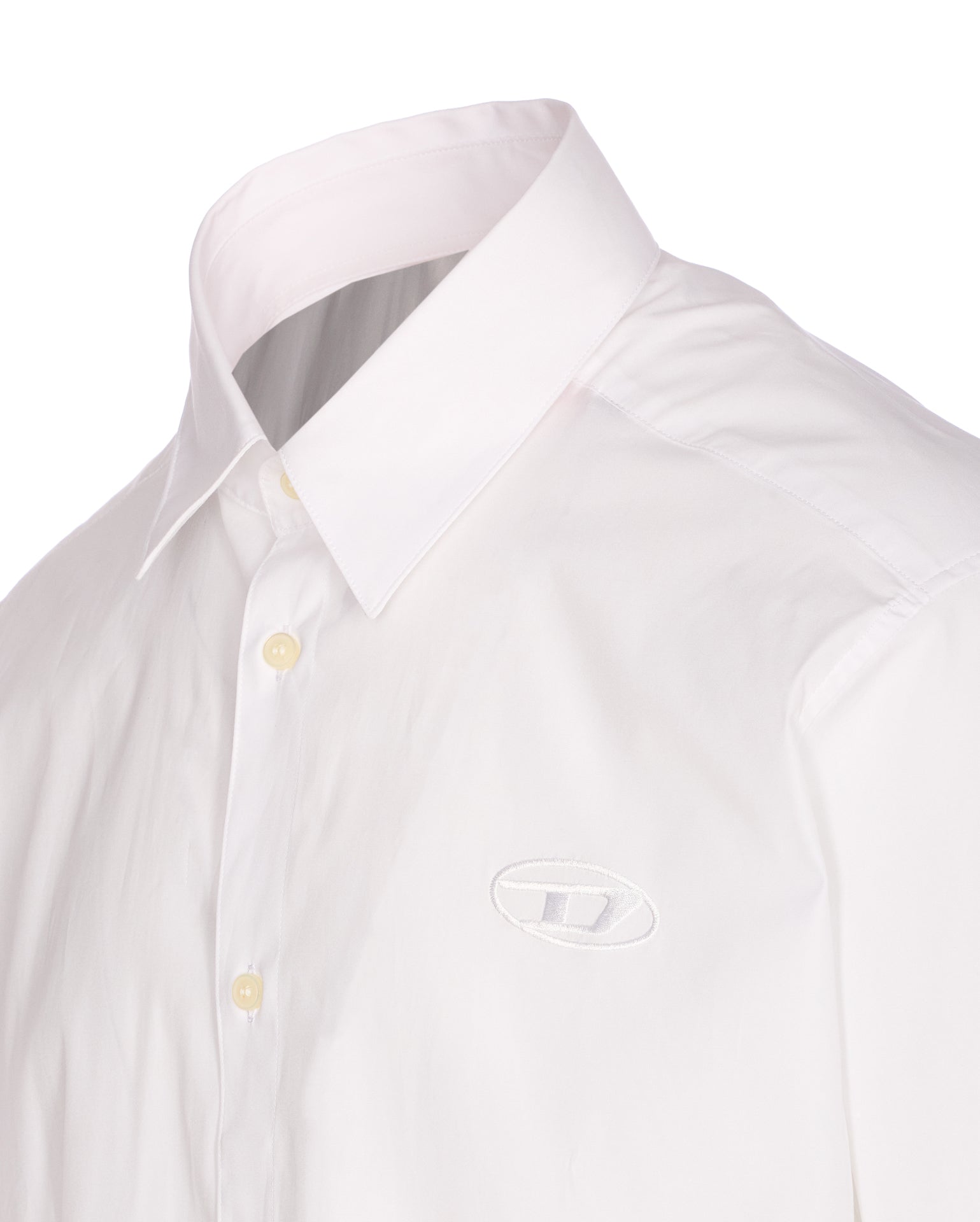 Diesel Shirts White Cotton