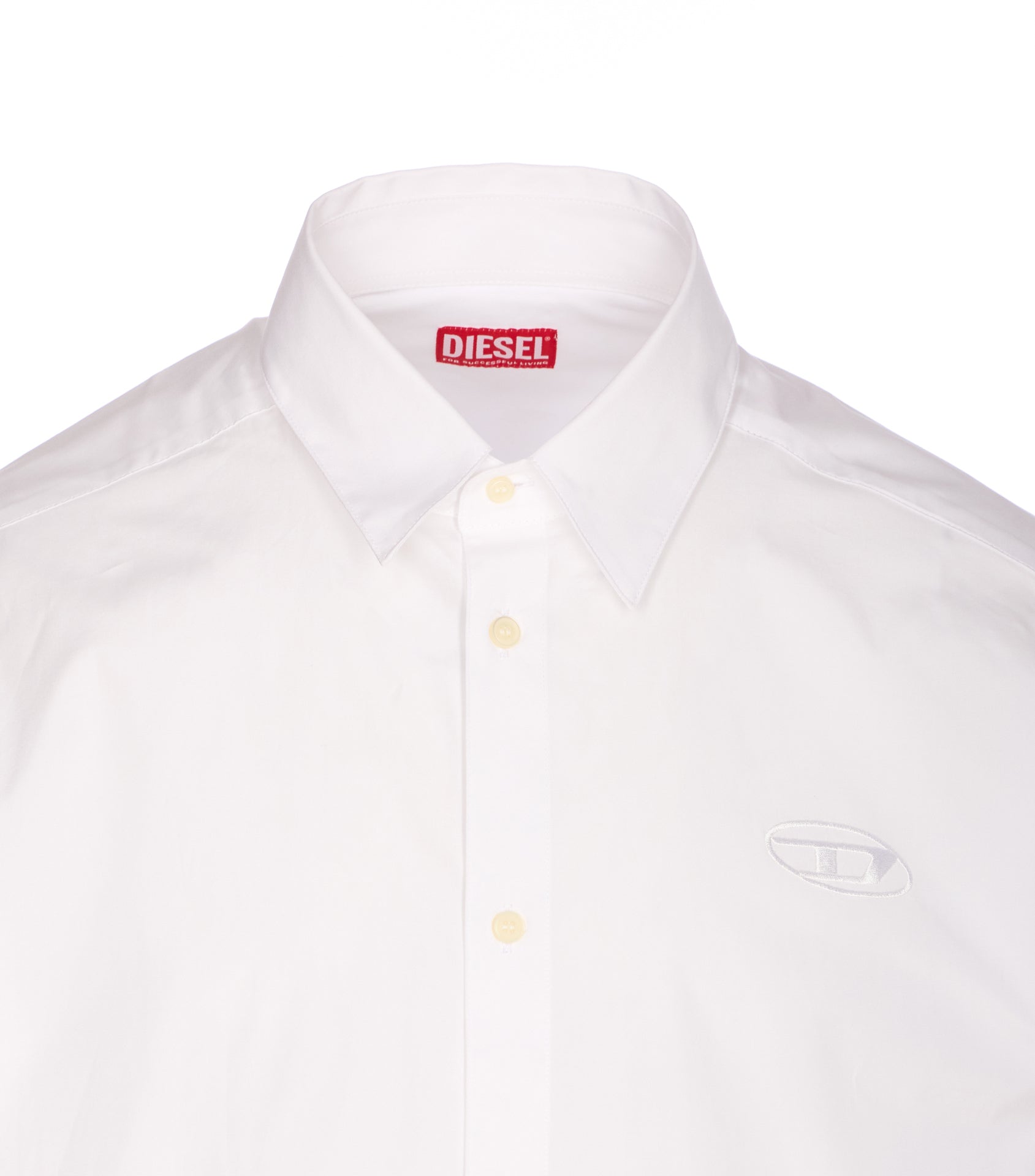 Diesel Shirts White Cotton
