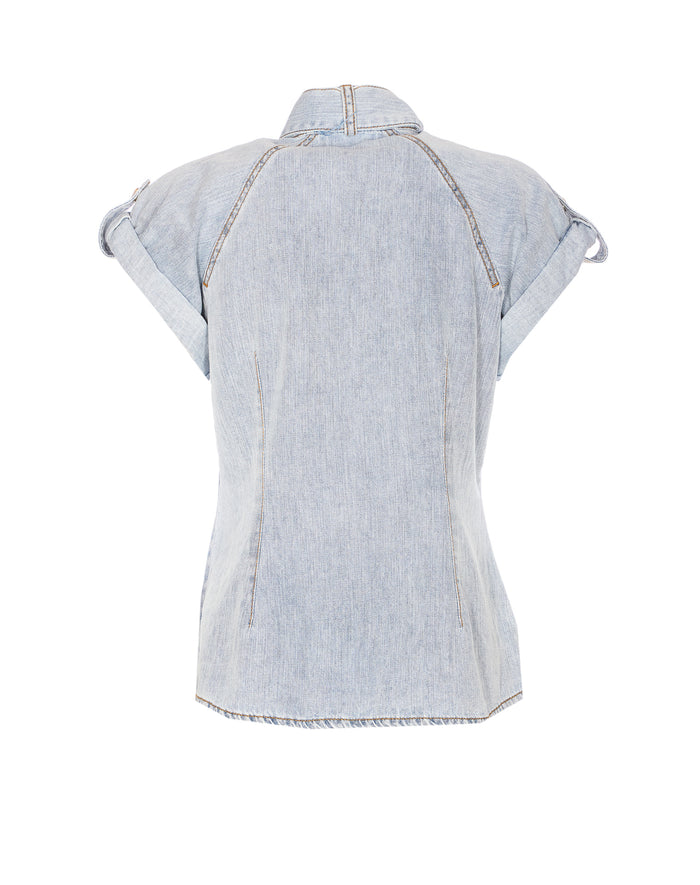 Zimmermann Shirts Blue Cotton