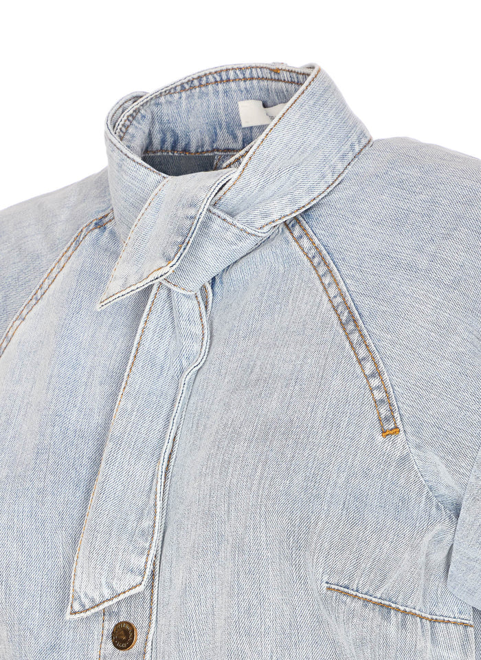 Zimmermann Shirts Blue Cotton