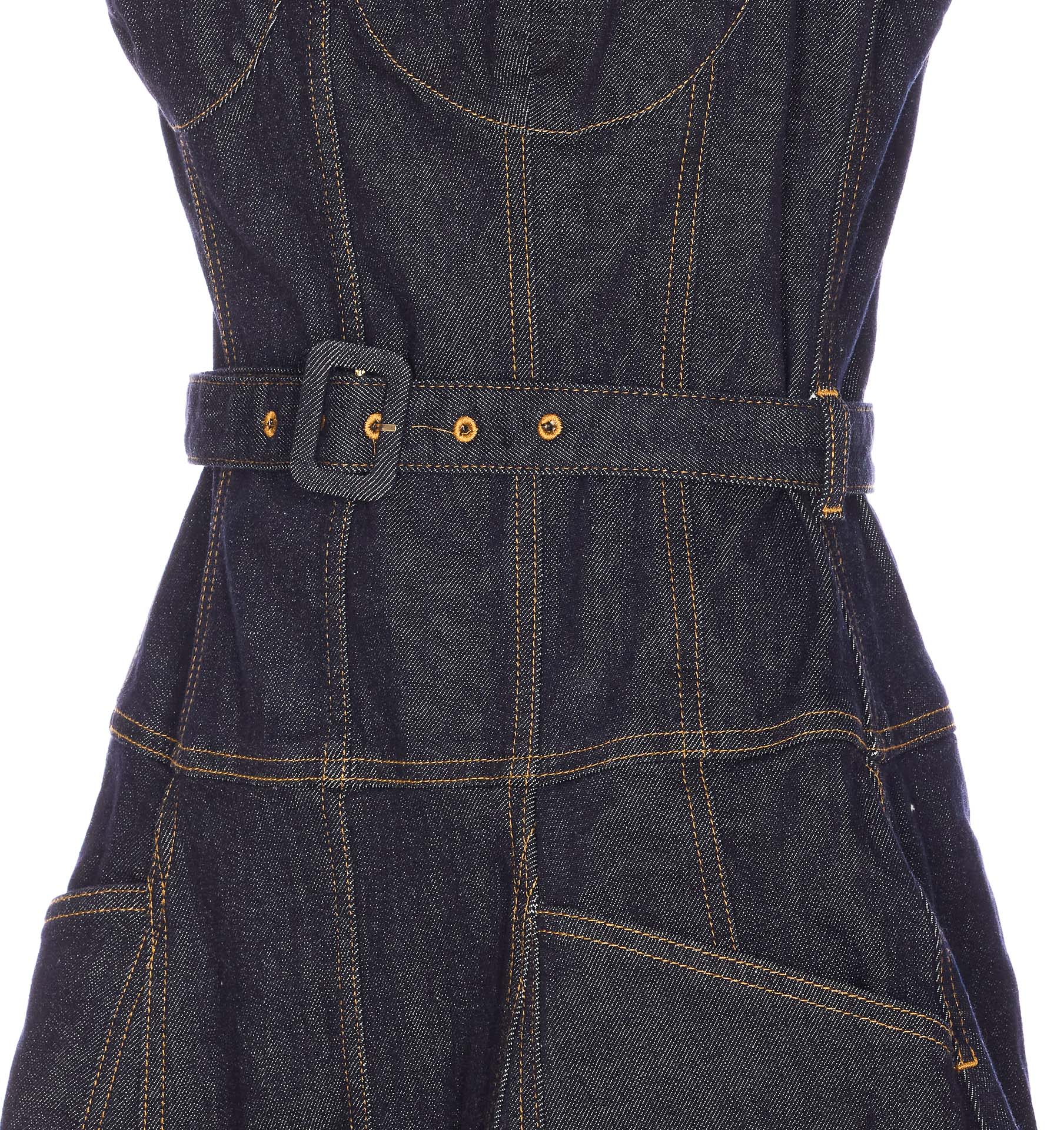 SELF PORTRAIT Dresses Blue Cotton