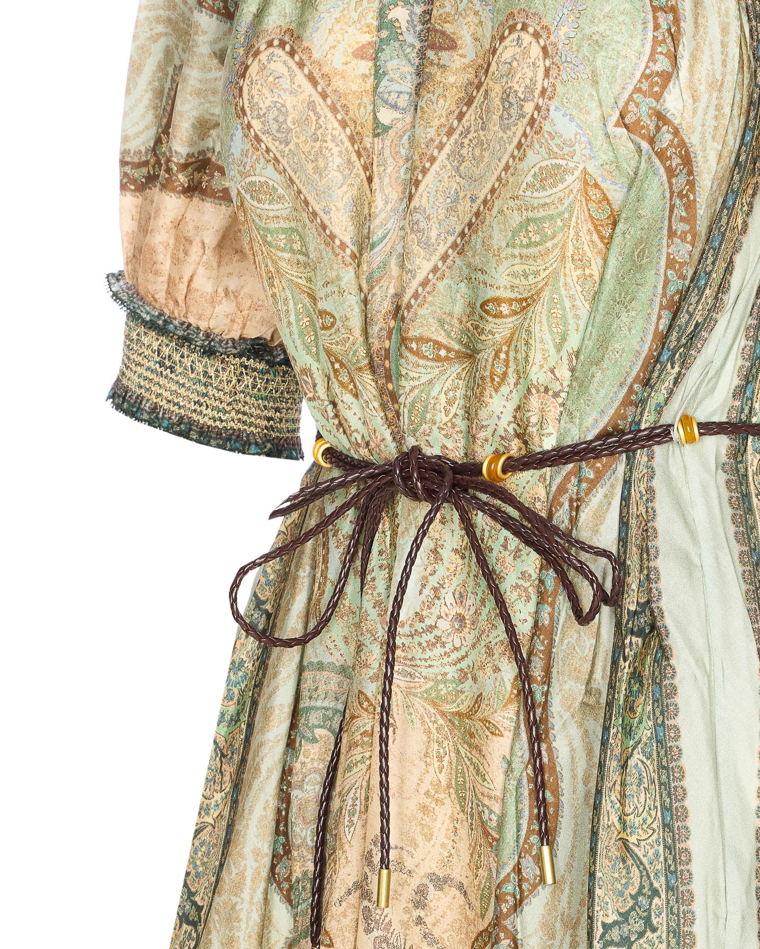 Zimmermann Dresses Green Silk