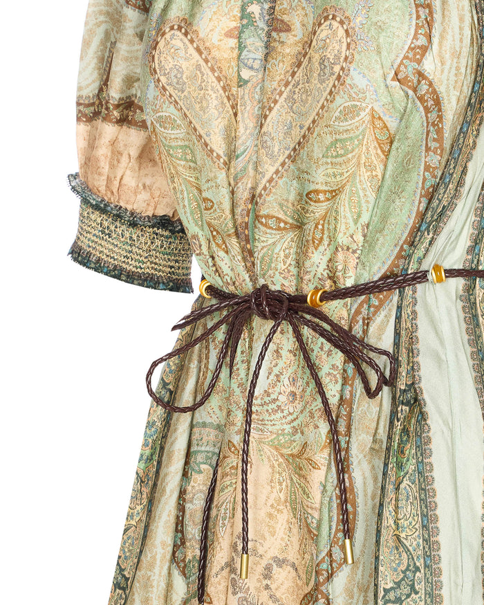 Zimmermann Dresses Green Silk