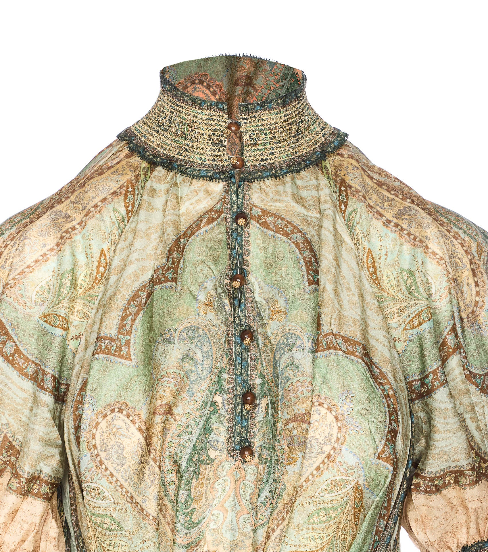 Zimmermann Dresses Green Silk