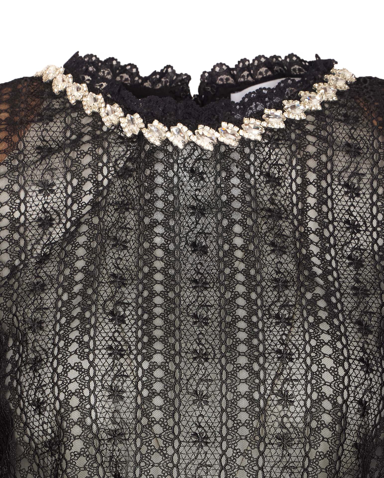 SELF PORTRAIT Top Black Polyester
