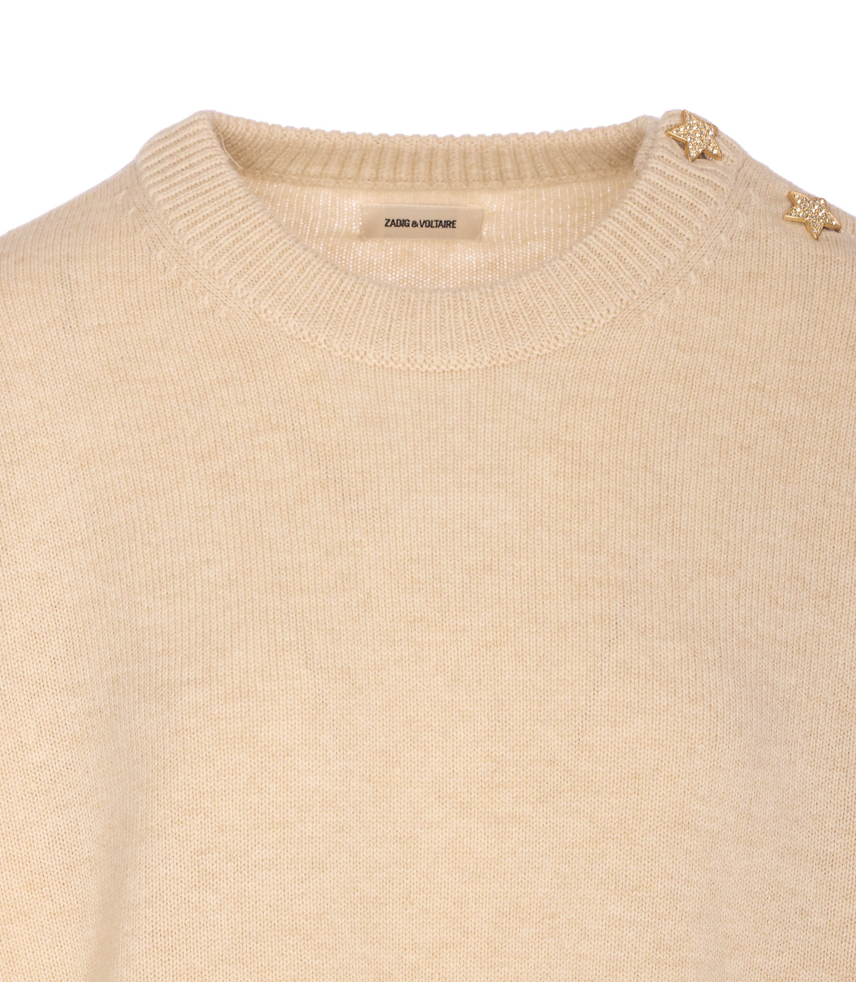 Zadig & Voltaire Sweaters Beige Wool