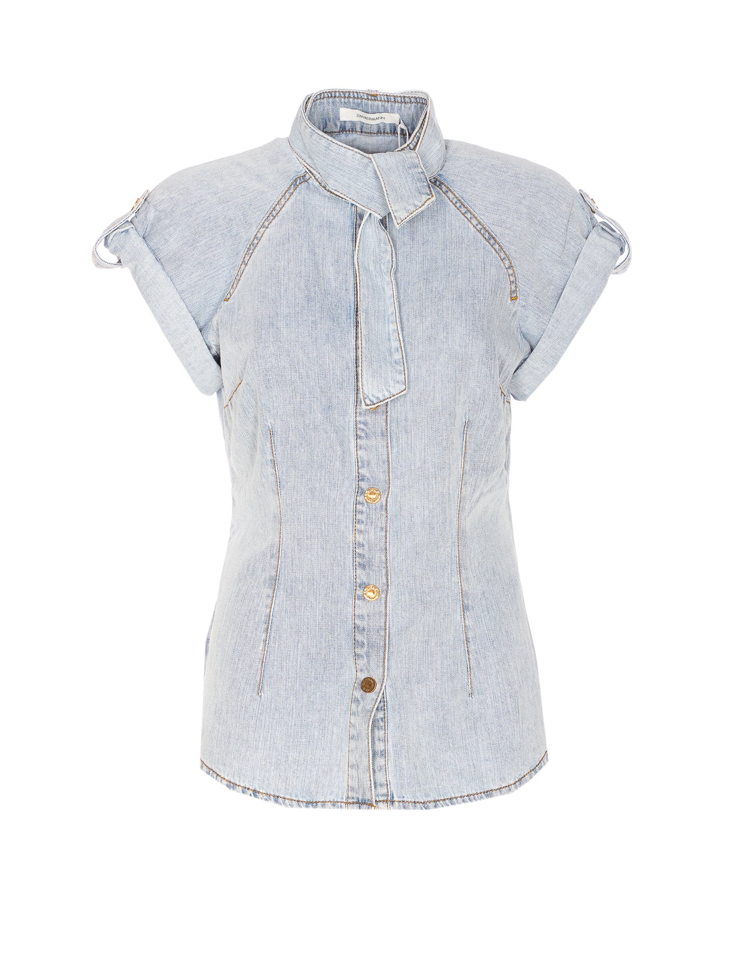 Zimmermann Shirts Blue Cotton