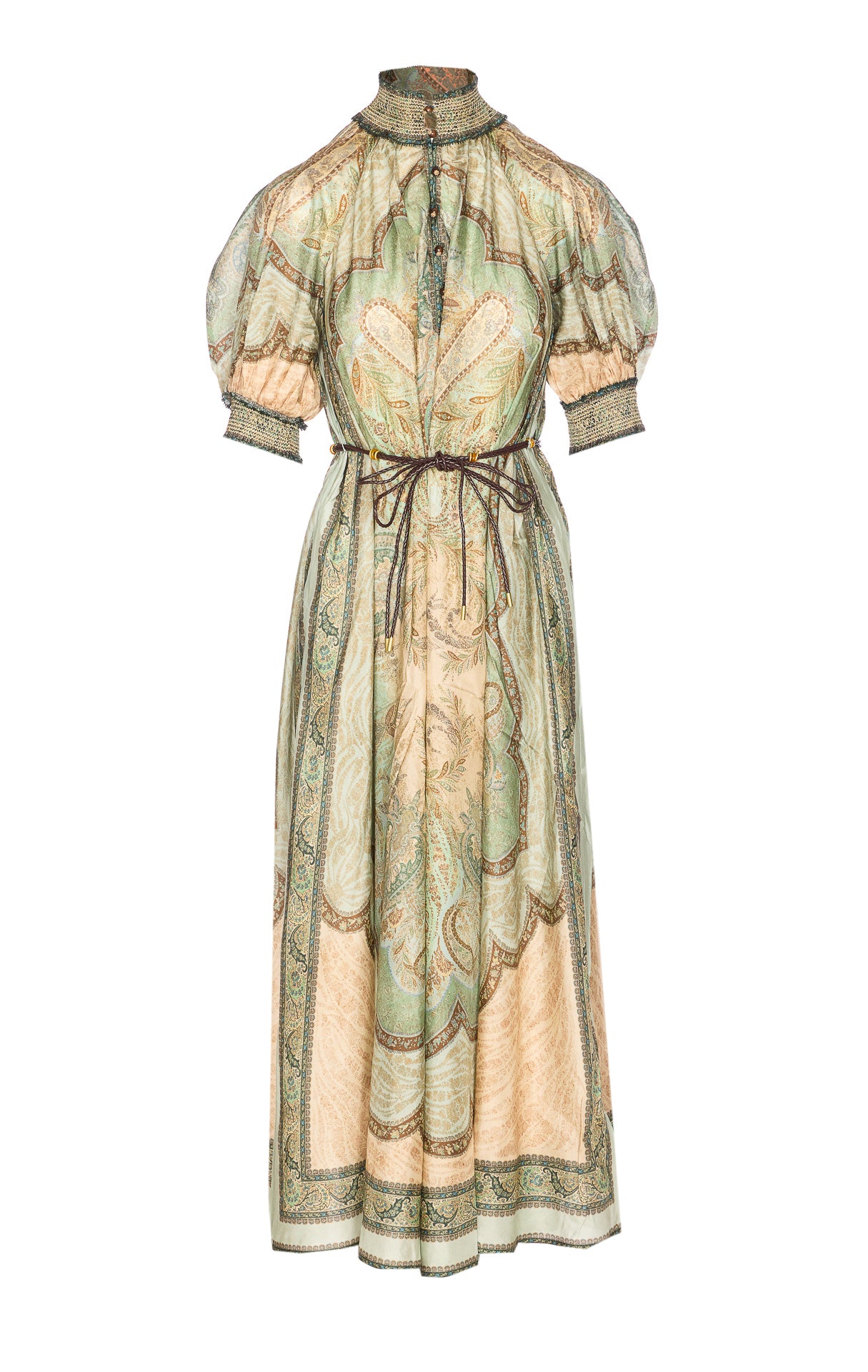 Zimmermann Dresses Green Silk