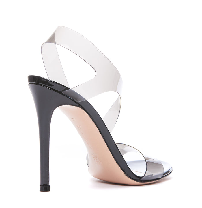 Gianvito Rossi With Heel Black Rubber/leather Sole