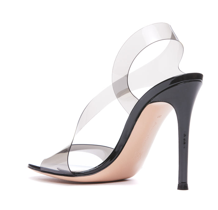 Gianvito Rossi With Heel Black Rubber/leather Sole