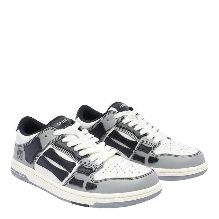 Amiri Sneakers Black Calf Leather/rubber Sole