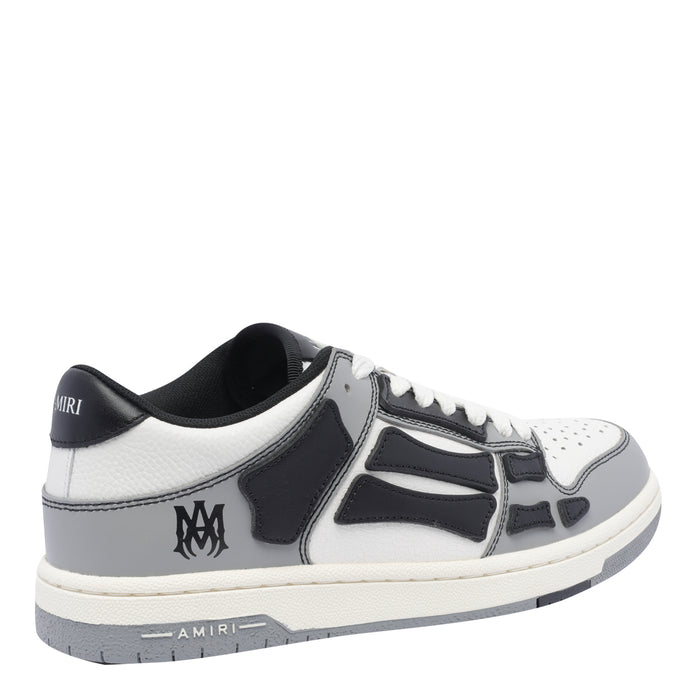 Amiri Sneakers Black Calf Leather/rubber Sole