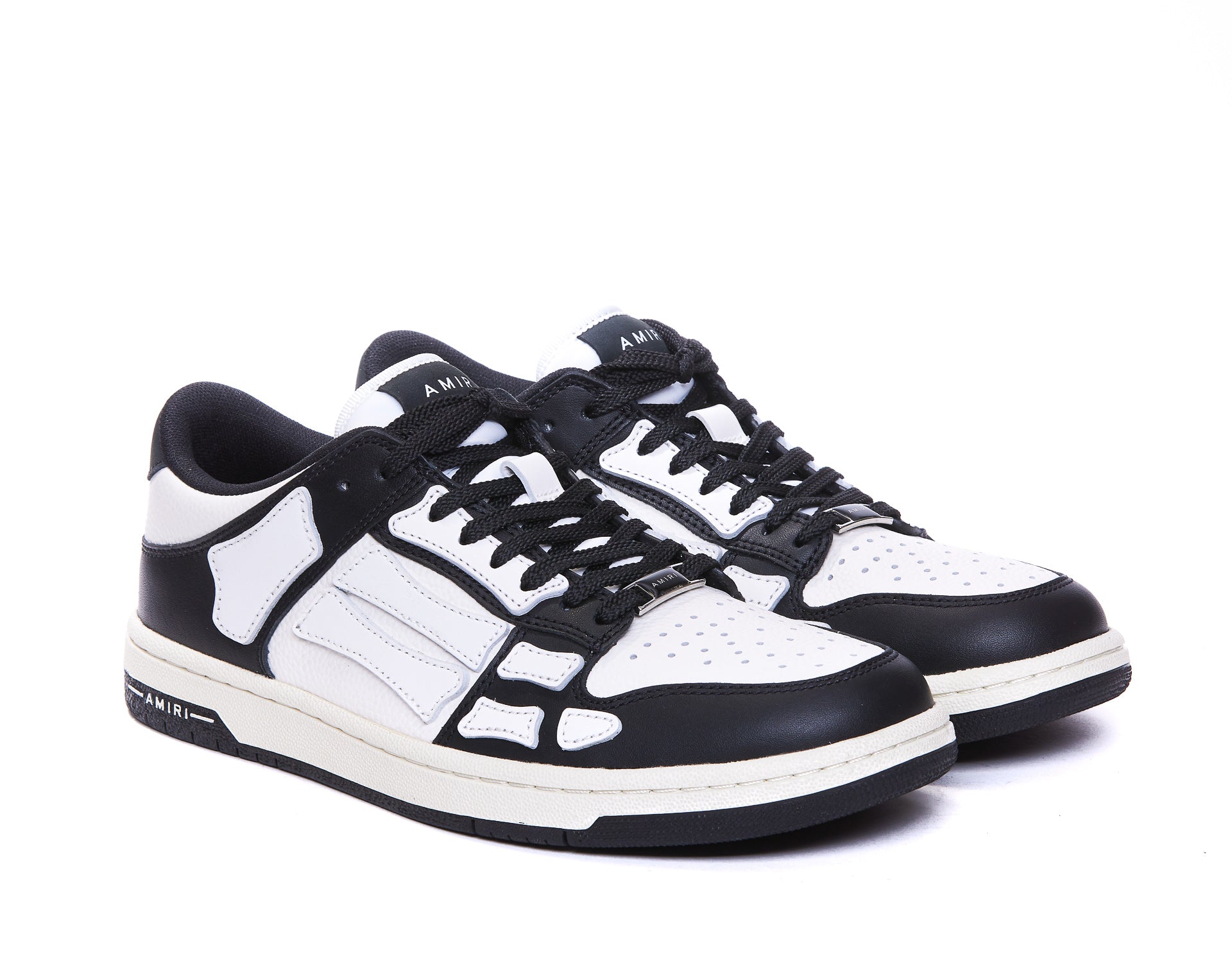 Amiri Sneakers Black Calf Leather / Rubber Sole